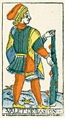 VALET DE BASTON • Franois Hri, Solothurn 1718