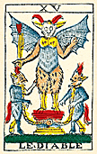 XV LE DIABLE • Franois Heri, Soleure 1730