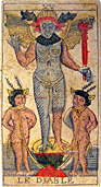 XV LE DIABLE • Rochus Schär, Mümlisvil 1750