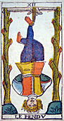 XII LE PENDV • Claude Burdel, Fribourg 1751