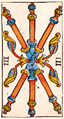 III de BASTON • Claude Burdel, Fribourg 1751