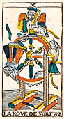 X LA ROVE DE FORTVNE • Claude Burdel, Fribourg 1751