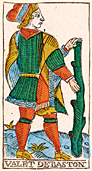 VALET DE BASTON • Claude Burdel, Fribourg 1751