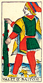 VALET DE BASTON • Claude Rochias 1754
