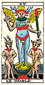 XV LE DIABLE • Joseph Feautrier, Marseille 1762