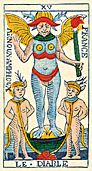 XV LE DIABLE • Arnoux & Amphoux, Marseille 1801