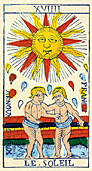 XVIIII LE SOLEIL • Arnoux & Amphoux, Marseille 1801
