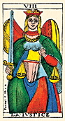 VIII IVSTICE • Johan Jerger, Besanon 1801