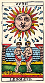 XVIIII LE SOLEIL • Johan Jerger, Besanon 1801