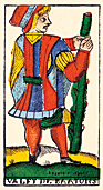 VALET DE BASTON • Johan Jerger, Besanon 1801