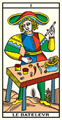I LE BATELEVR • Tarot de Marseille Edition Millennium 222