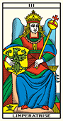 III LIMPERATRISE • Tarot de Marseille Edition Millennium 222