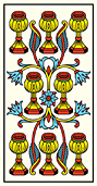 VIII DE COVPE • Tarot de Marseille Edition Millennium 222