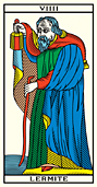 VIIII LERMITE • Tarot de Marseille Edition Millennium 222