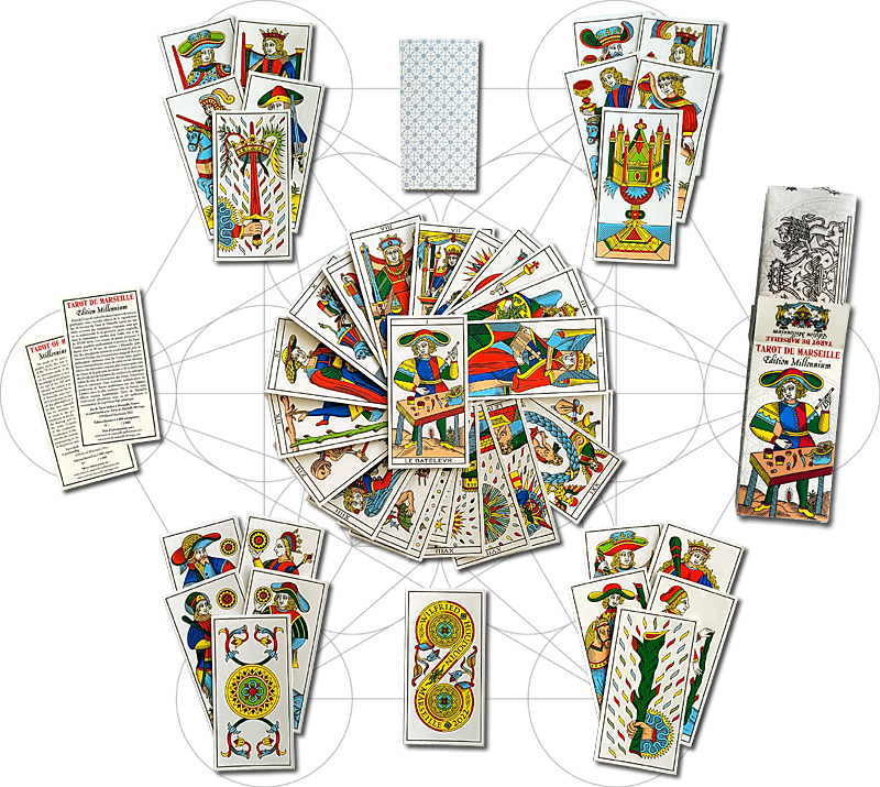 Tarot de Marseille Edition Millennium, Marseille 2022