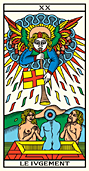 XX LE IVGEMENT • Tarot de Marseille Edition Millennium 222