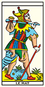 LE MAT • Tarot de Marseille Edition Millennium 222
