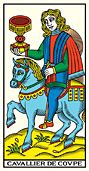 CAVALLIER DE COVPE • Tarot de Marseille Edition Millennium 222